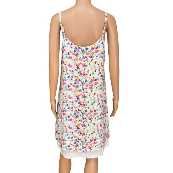 Cabi Meadow Ditsy Watercolor Floral Tank Dress size S - Picture 3 of 7
